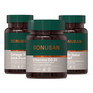 Bonusan Zwanger en Borstvoeding Bundel 3ST Bonusan Zwanger en Borstvoeding Bundel 3ST