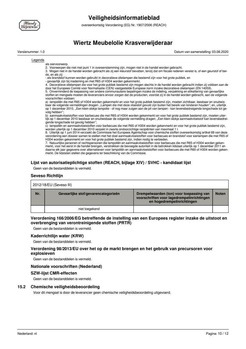 Meubelolie Licht afbeelding van document #10, leaflet