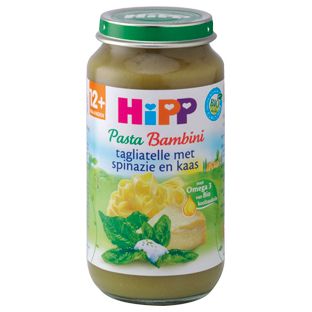 HiPP Hipp Maaltijdpotje 12M  Tagliatelle Met Spinazie En Kaas