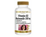 Golden Naturals Vitamine B3 Niacinamide 500 mg Capsules 120VCP