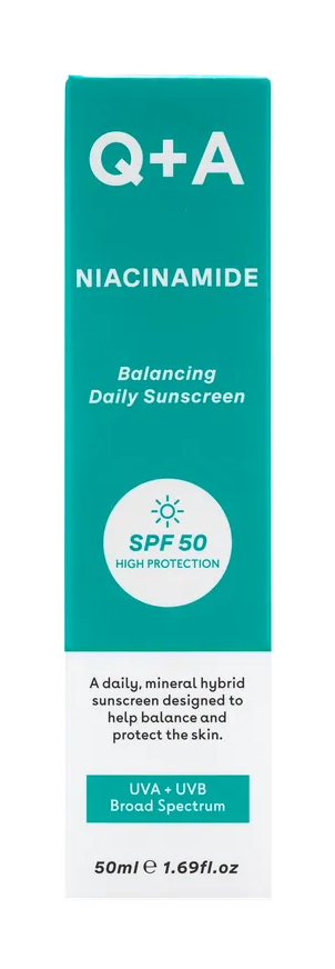 Q+A Zonnebrandcr?me Niacinamide SPF 50