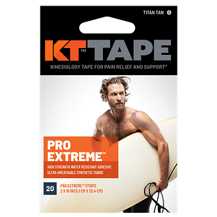 KT Tape Pro Extreme Strips Beige 20ST