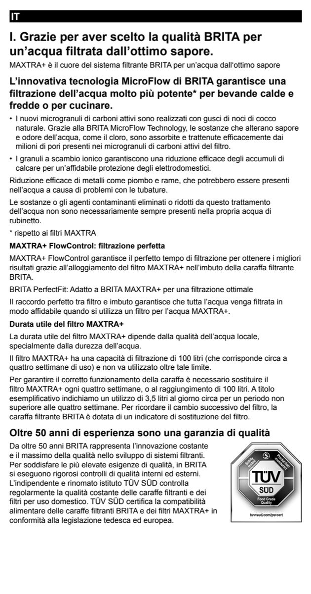 Waterfilterkan Marella Wit + 1 Maxtra Filterpatroon afbeelding van document #13, instructions