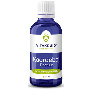 Vitakruid Kaardebol wortel tinctuur extractie volgens HAB 50ML