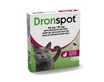 Dronspot 96mg/24mg Spot On Ontwormingsmiddel Voor Grote Katten Pipet 2ST