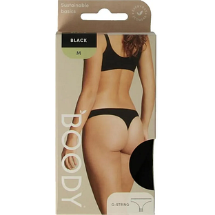 Boody G-string Zwart M 1ST