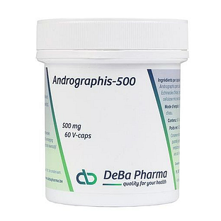 DeBa Pharma Andrographis-500 Capsules 60VCP DeBa Pharma Andrographis-500 Capsules 60VCP