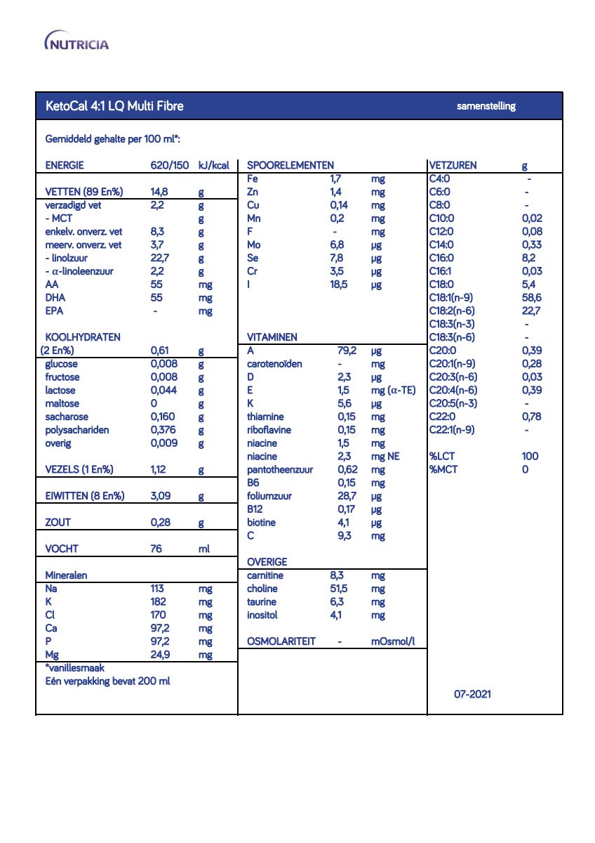 KetoCal 4:1 LQ Multi Fibre Vanille afbeelding van document #1, info_folder