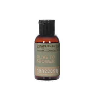 Benecos Olive 2-in-1 Body and Hair Shower Gel Mini 50ML