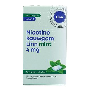 Linn Nicotine Kauwgom Mint 4mg 96ST