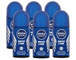 Nivea Men Protect & Care Roll-on Voordeelverpakking 6x50ML