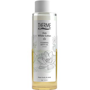Therme Zen White Lotus Foaming Bath Oil 400ML