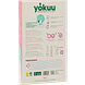 Yokuu Probiotic Laundry Sheets Summer Flower 32ST Achterkant verpakking Yokuu Probiotic Laundry Sheets Summer Flower 32ST Achterkant verpakking