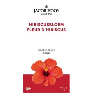 Jacob Hooy Hibiscusbloem Theezakjes 20ST