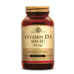 Solgar Vitamine D-3 400 IU Softgels 100SG
