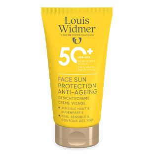 Louis Widmer Face Sun Protection Anti-Ageing 50+ Zonder Parfum 50ML