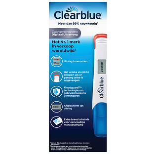 Clearblue Zwangerschapstest Digitaal Ultravroeg 2ST