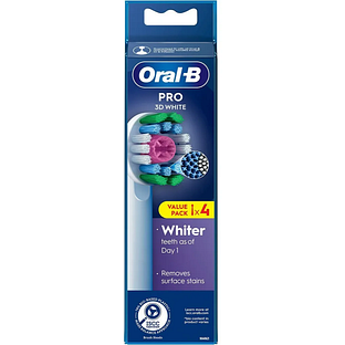 Oral-B Pro 3D White Opzetborstels 4ST