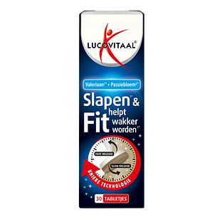 Lucovitaal Slapen & Helpt Fit Wakker Worden Tabletten 30TB