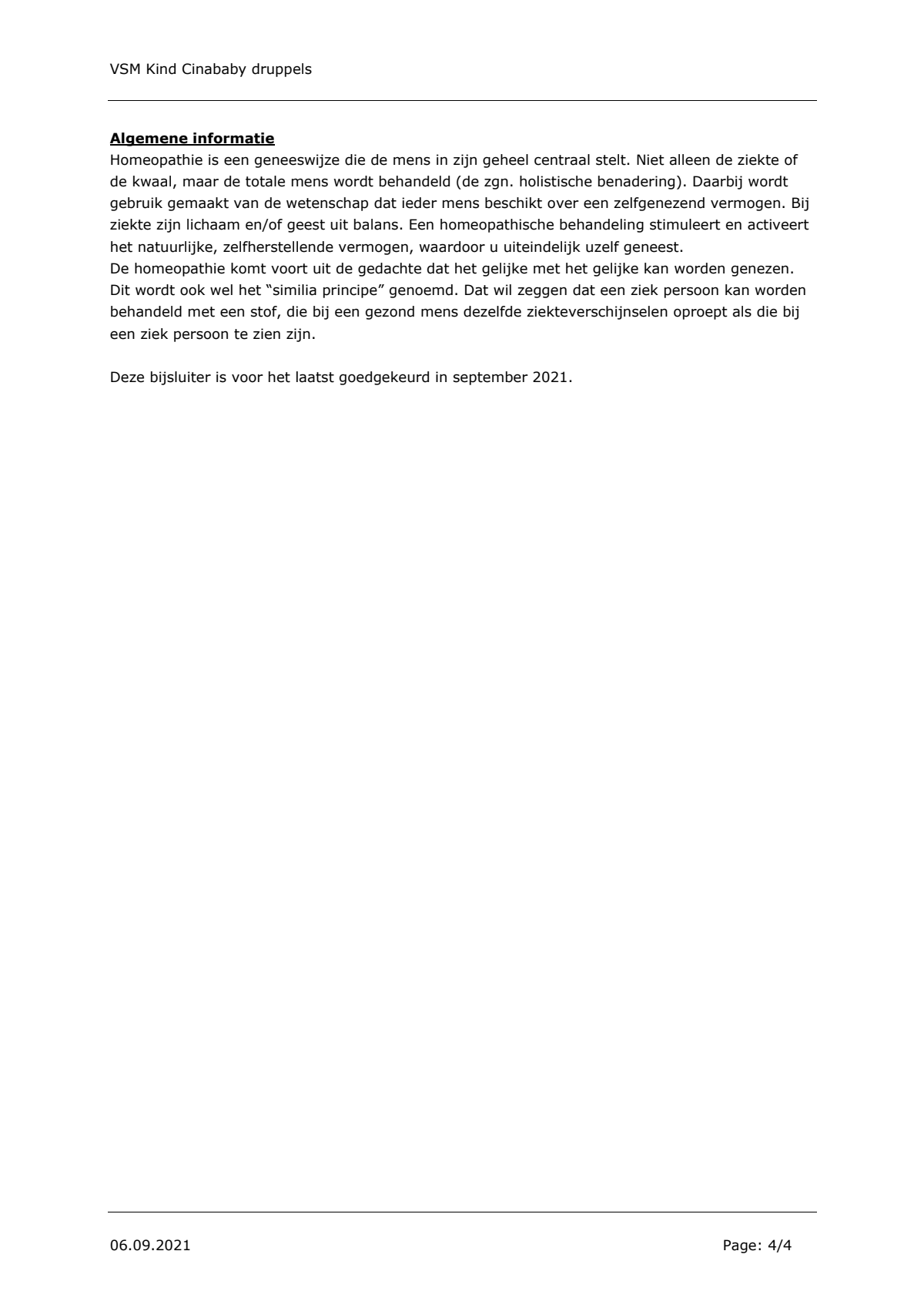 Kind 0-3 Cinababy Druppels afbeelding van document #4, leaflet