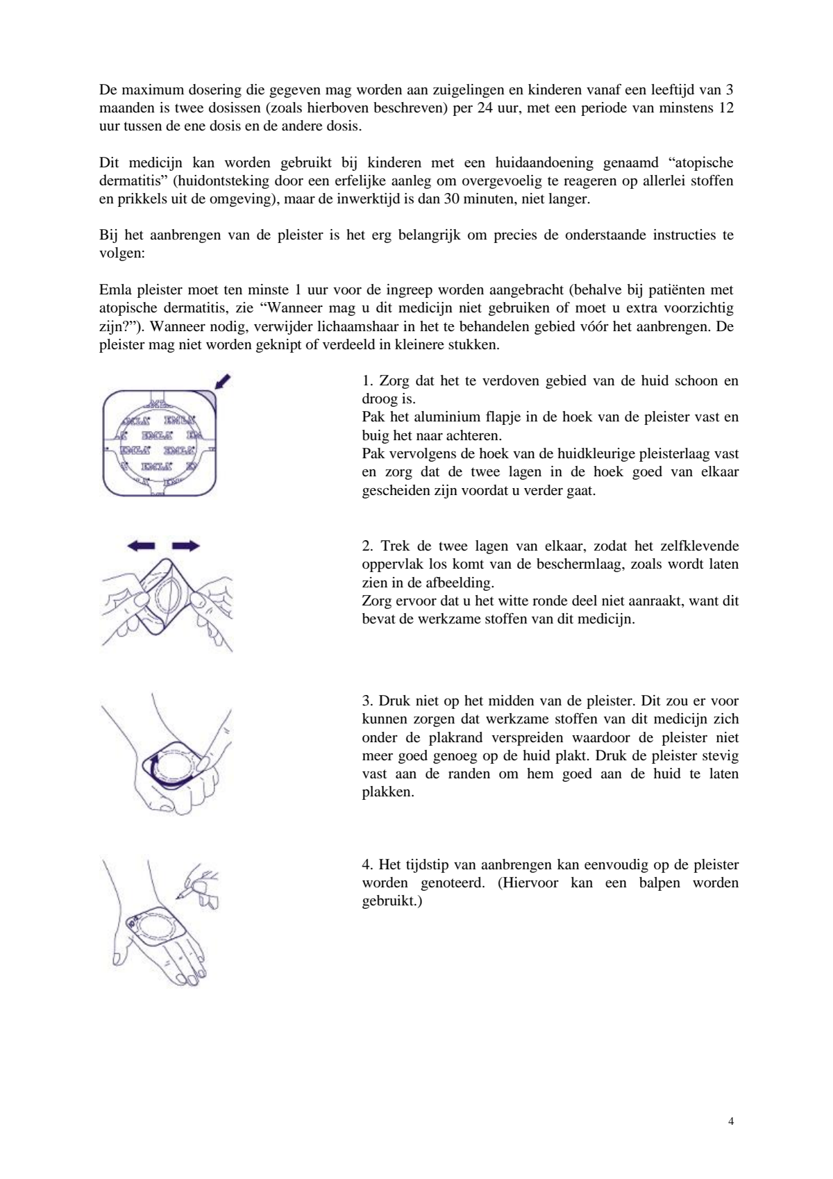 Verdovingspleister afbeelding van document #4, leaflet