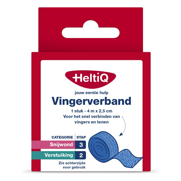 HeltiQ Vingerverband 4mx2,5cm afbeelding 1