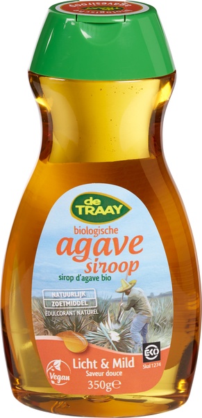 De Traay Agavesiroop Licht & Mild Biologisch afbeelding