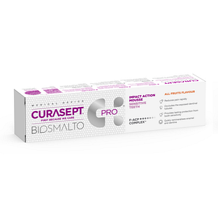 Curasept Biosmalto Pro Impact Action Mousse Sensitive 50ML