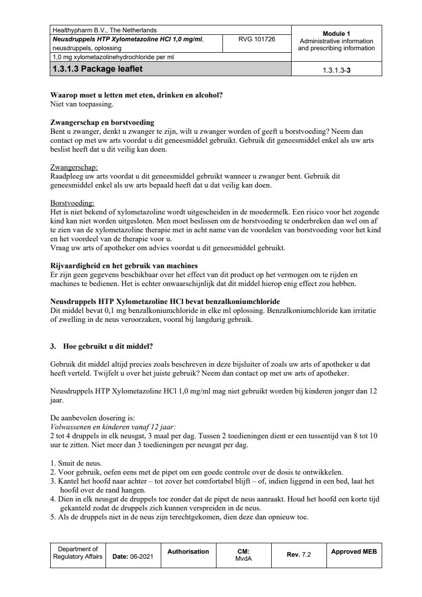 Neusdruppels 1.0mg/ml afbeelding van document #3, leaflet