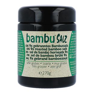 Bambu Salz Bamboezout Zeer Grof 9x Gebrand 270GR