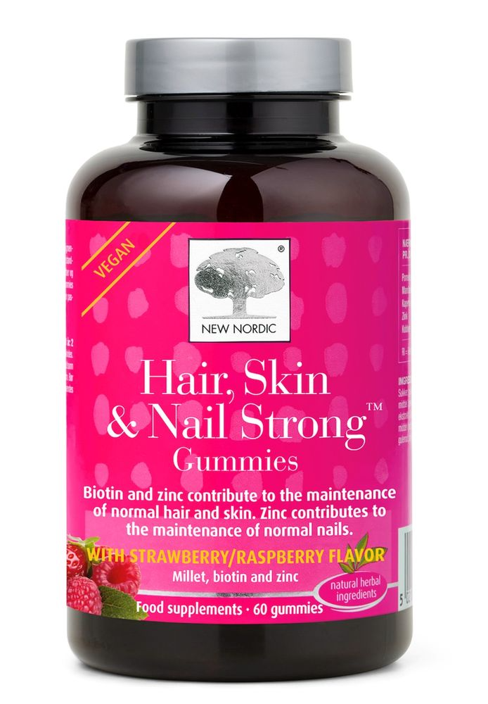 New Nordic Hair Skin & Nail Strong Gummies 60ST