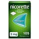 Nicorette Suikervrij 2mg Kauwgom 105ST