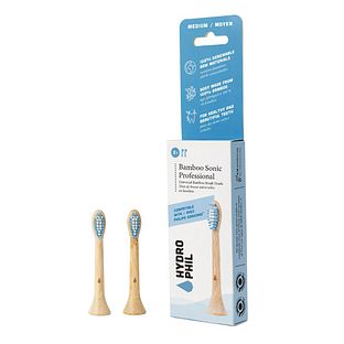 Hydrophil Sonicare Bamboe Opzetborstels Medium Soft 2ST
