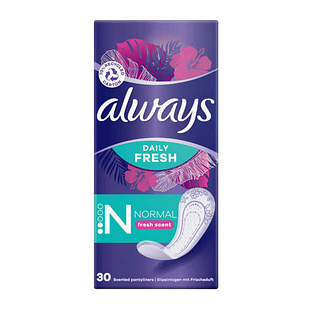 Always Daily Fresh Inlegkruisjes Normaal 30ST Always Daily Fresh Inlegkruisjes Normaal 30ST