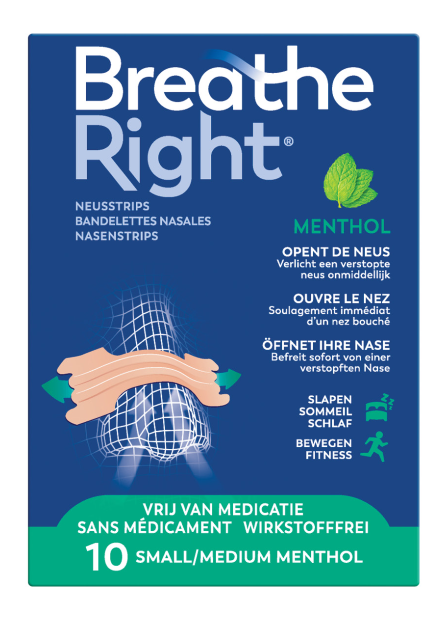 Breathe Right Neusstrips Menthol