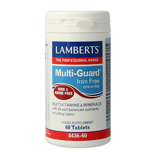 Lamberts Multi-Guard IJzervrij Tabletten 60TB