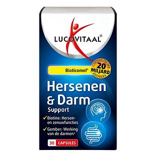 Lucovitaal Hersenen & Darm Support Capsules 30CP