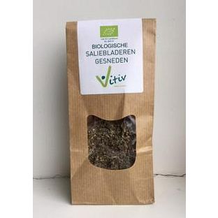Vitiv Biologische Saliebladeren Gesneden 25GR