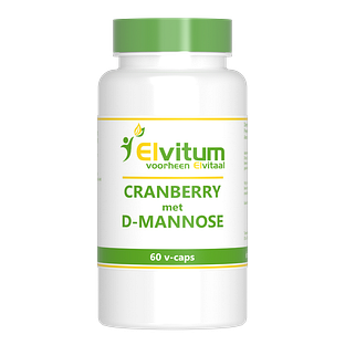Elvitum Cranberry + D'Mannose Vegicaps 60CP