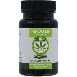 Jacob Hooy CBD+ 20mg Capsules 30CP