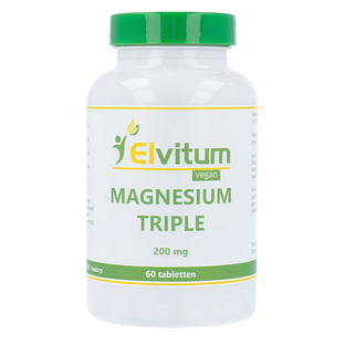 Elvitum Magnesium Triple 200mg Tabletten 60TB