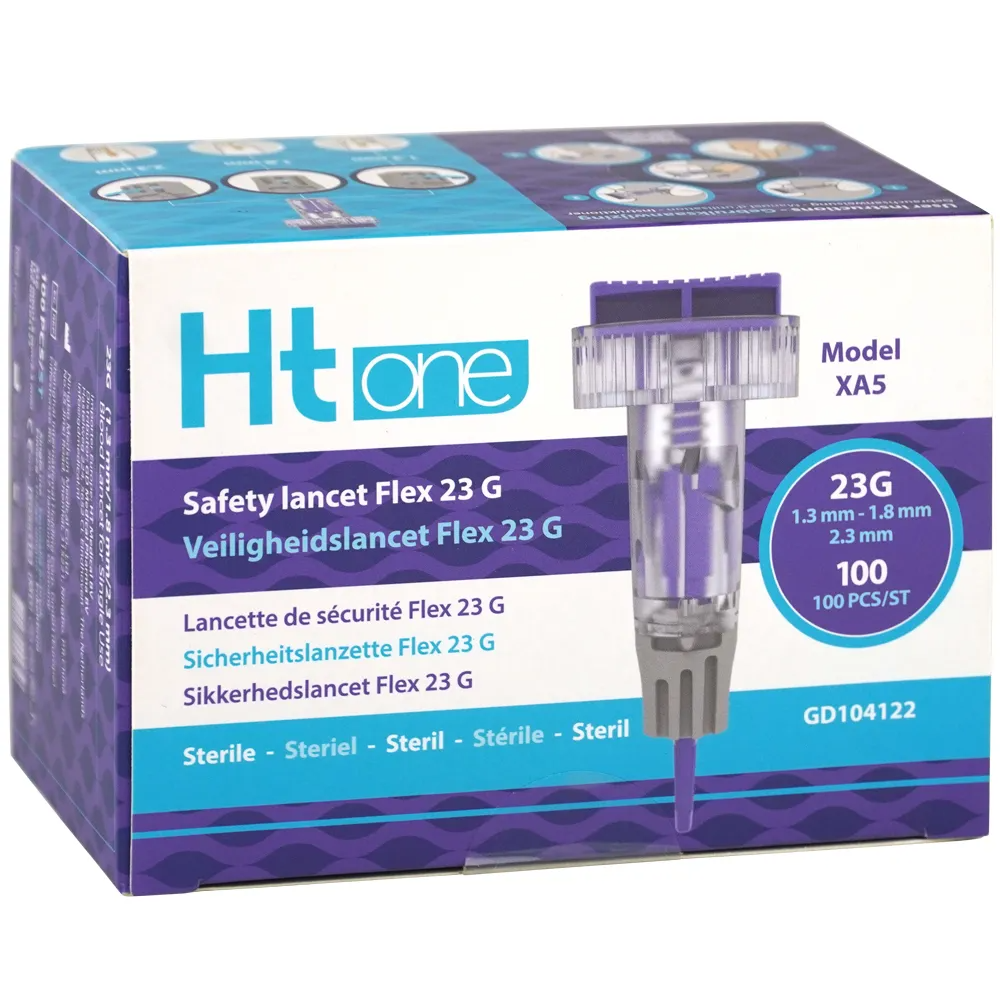Ht One Veiligheidslancet Flex 23G