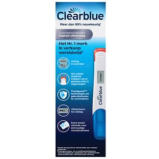Clearblue Zwangerschapstest Digitaal Ultravroeg 1ST