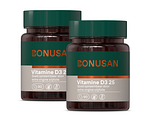 Bonusan Vitamine D3 25 Capsules Duoverpakking 2x90CP