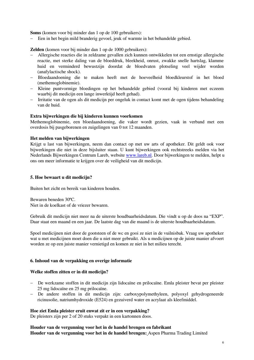 Verdovingspleister afbeelding van document #6, leaflet