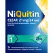 Niquitin Clear Pleisters 21mg Stap 1 14ST