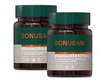 Bonusan Vitamine D3 & K2 Softgels Duoverpakking 2x60SG