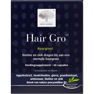 New Nordic Hair Gro Capsules 60CP