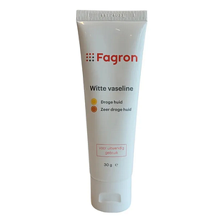 Fagron Witte Vaseline Droge tot Zeer Droge Huid 30GR