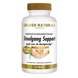 Golden Naturals Stoelgang Support Capsules 60CP